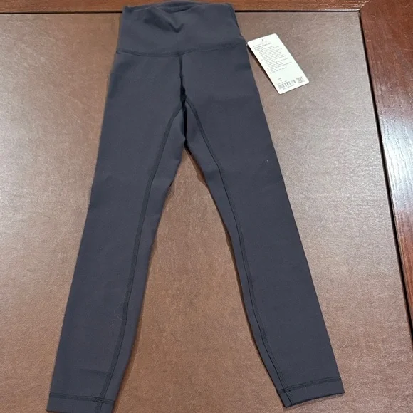 NWT lululemon Wunder Train No Line High-Rise Tight 25" black size 0 - Picture 1 of 3